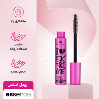 ریمل حجم دهنده اسنس مدل I Love Extreme Crazy