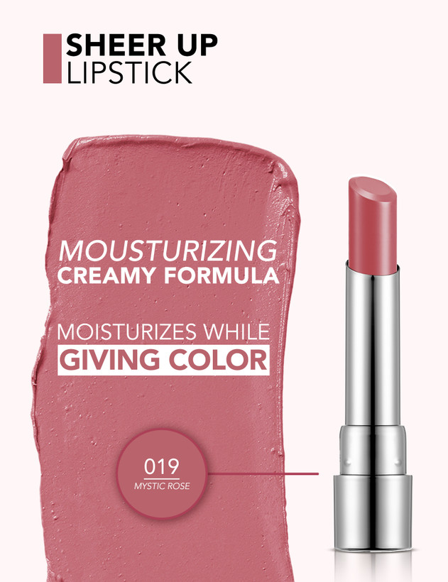 رژ لب فلورمار مدل Sheer Up Lipstick