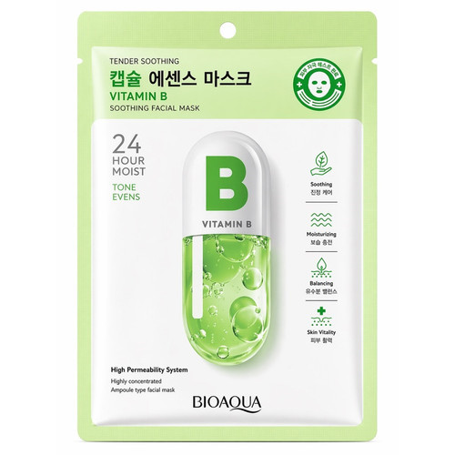 ماسک صورت بایو آکوا مدل ویتامین B
